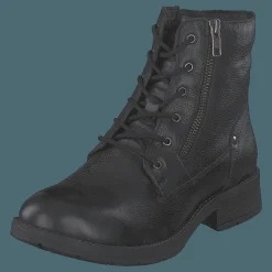 451-5010 Leather Warm Lined Black