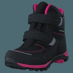 435-6608 Waterproof Warm Lined Black/Fuchsia