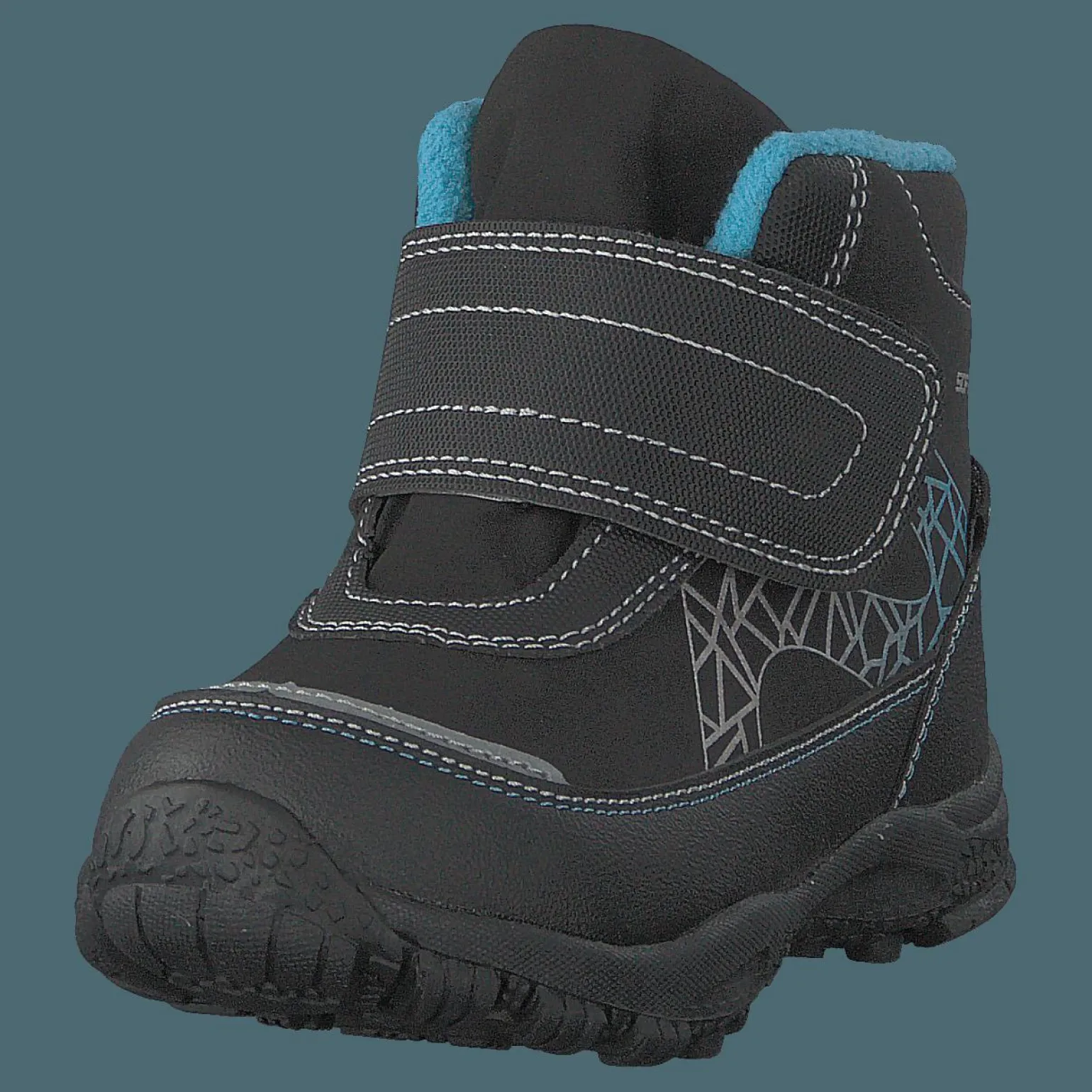 430-2962 Waterproof Warm Lined Black/blue