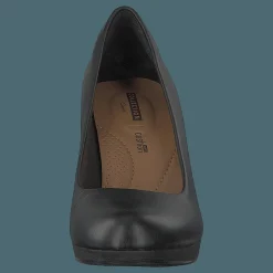 Adriel Viola Black Leather
