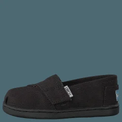 Alpargata Tiny Black Canvas