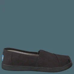 Alpargata Youth Black Canvas