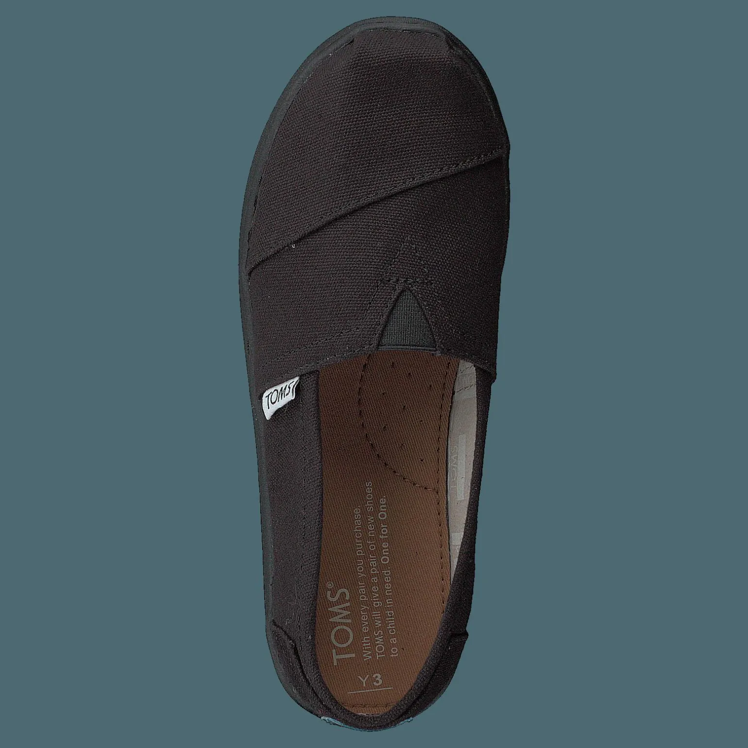Alpargata Youth Black Canvas