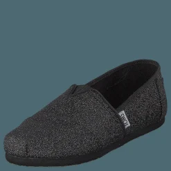Alpargata Youth Black Iridescent Glimmer