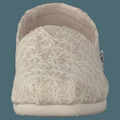 Alpargata Youth Natural Daisy Metallic