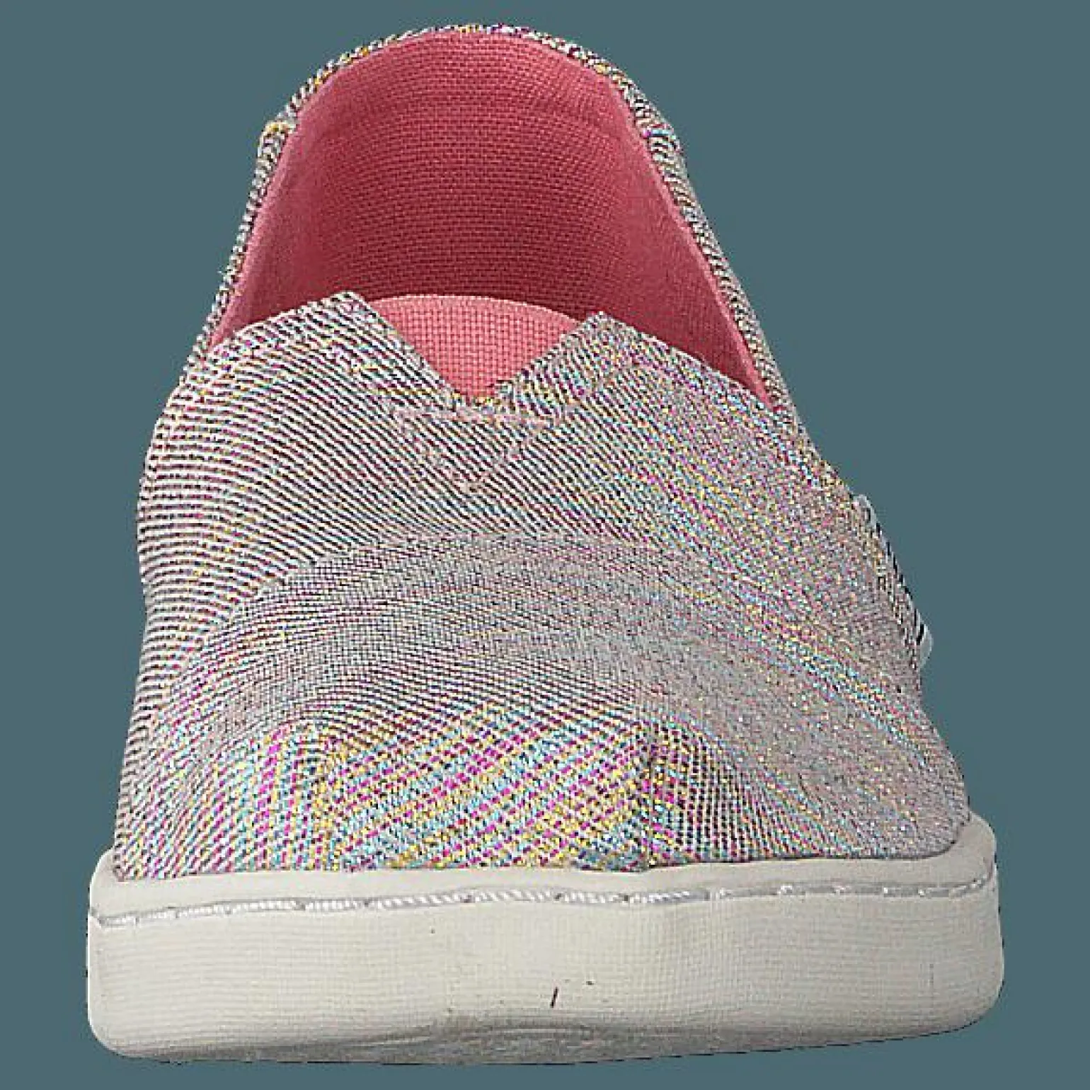 Alpargata Youth Pink Multi Twill Glimmer