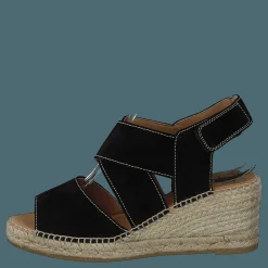 Ania Natural Suede Negro