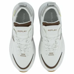 Athena Run White Brown
