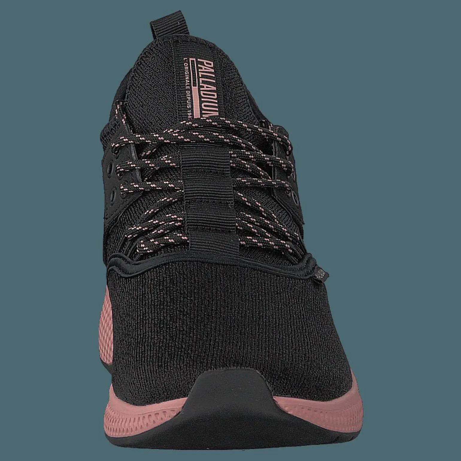 Ax_eon Lace Knit Black/Rose Tan