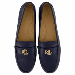 Barnsbury Nappa Leather Driver Refined Navy