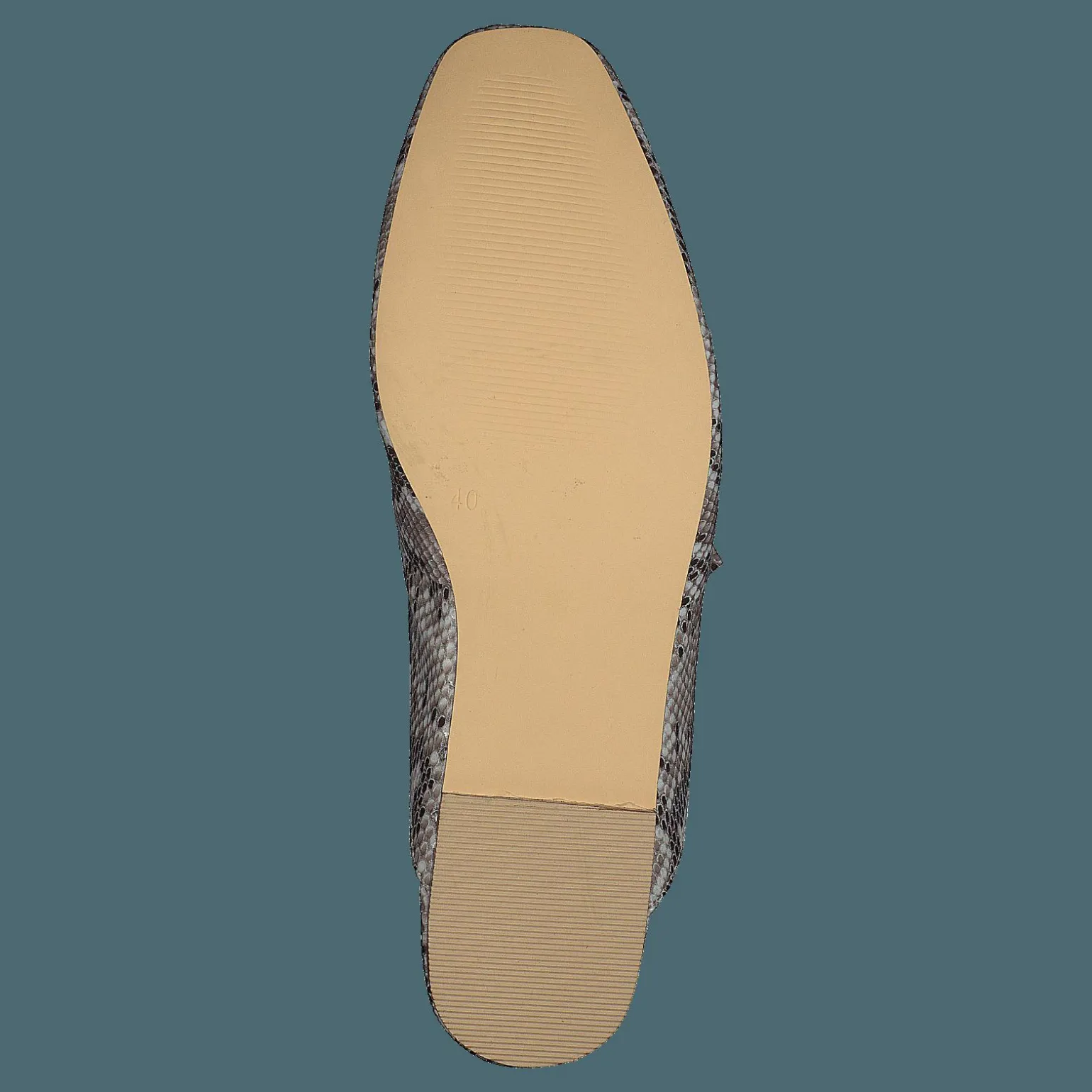 Birke Assymetric Bow Mule 610 - Snake