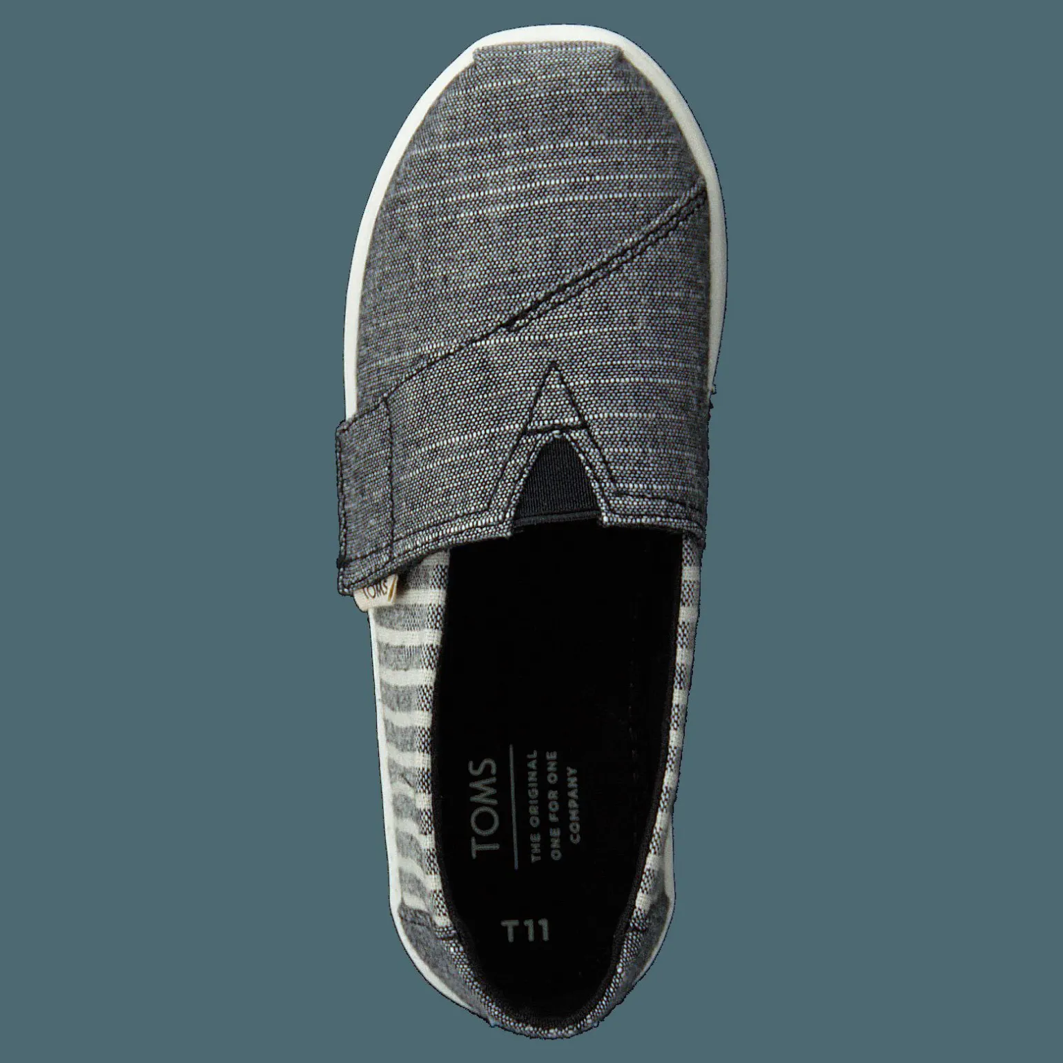 Black Cabana Stripe Grey