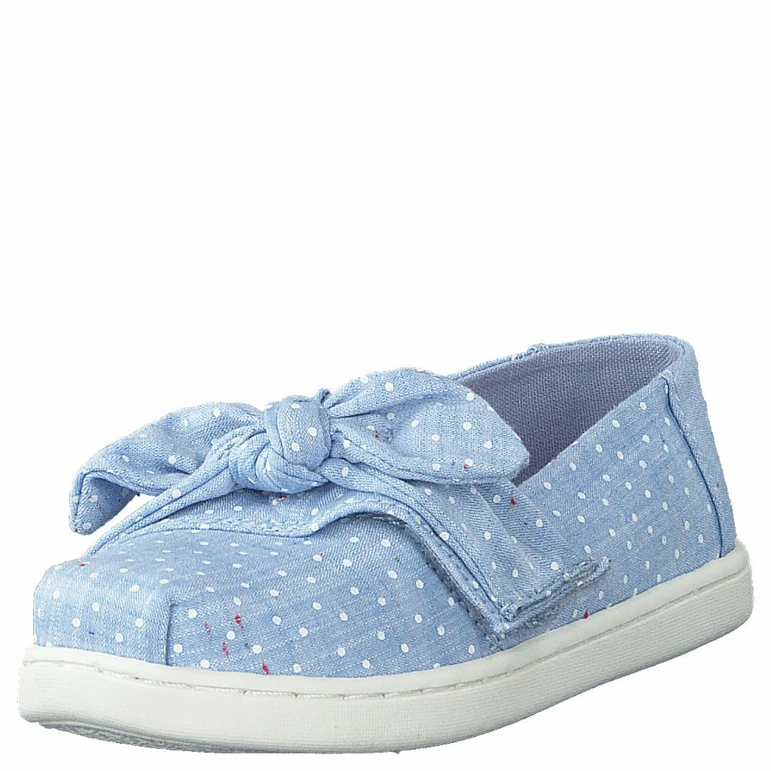 Bliss Speckled Chambray Dots Light Blue