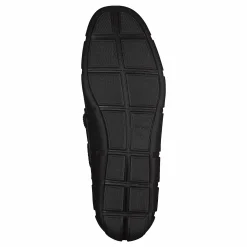 Braided Lace Loafer Black