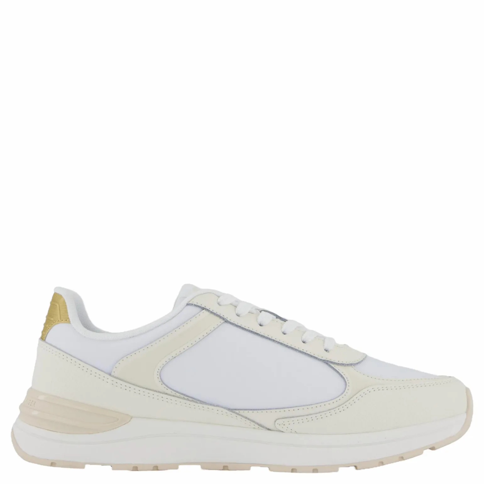 Casual Fashion Runner Lthr White