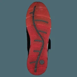Cesky Strap Slip On Black Nubuck