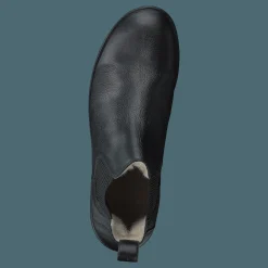 Chelsea boot with wool lining Black/Black