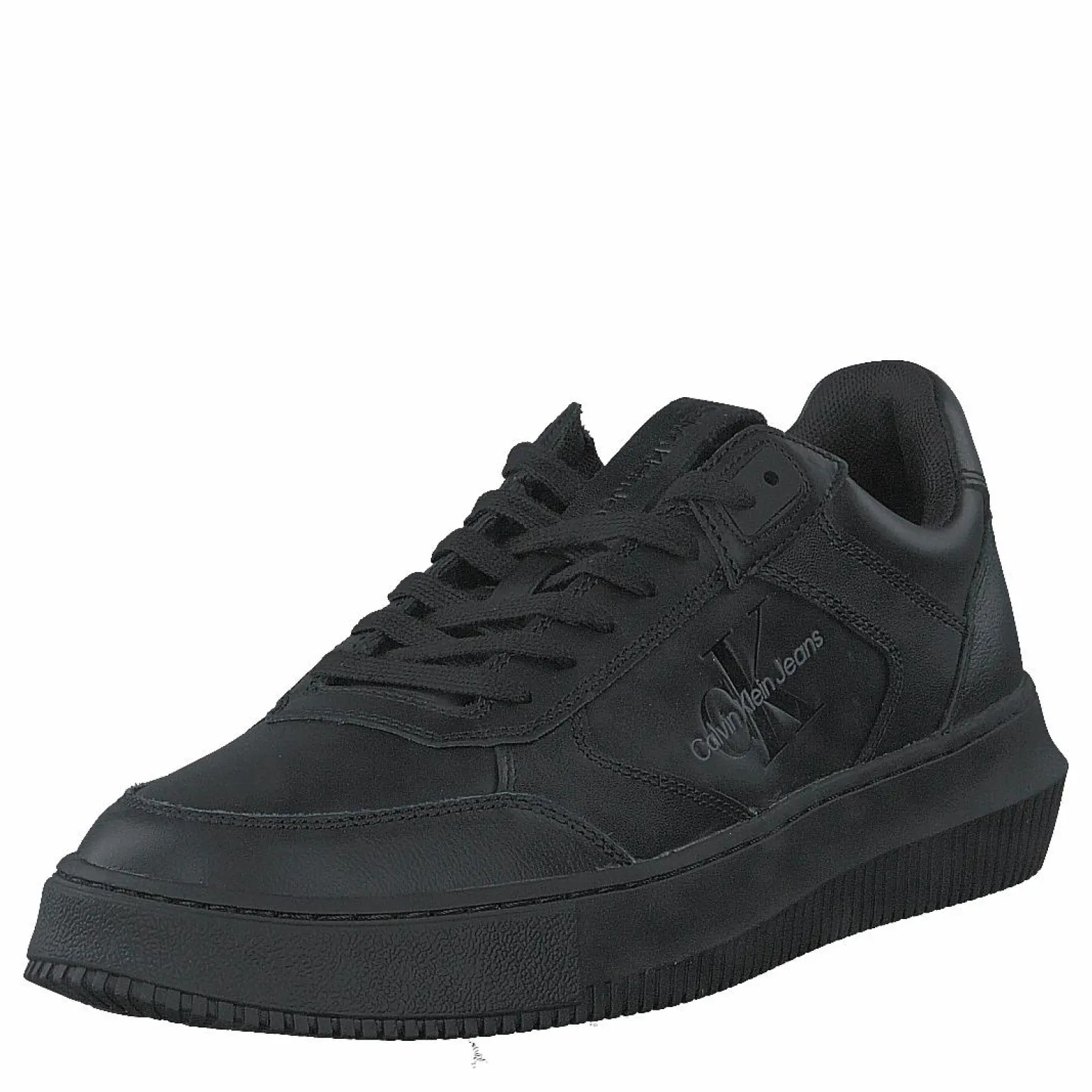 Chunky Cupsole Laceup Lth Black