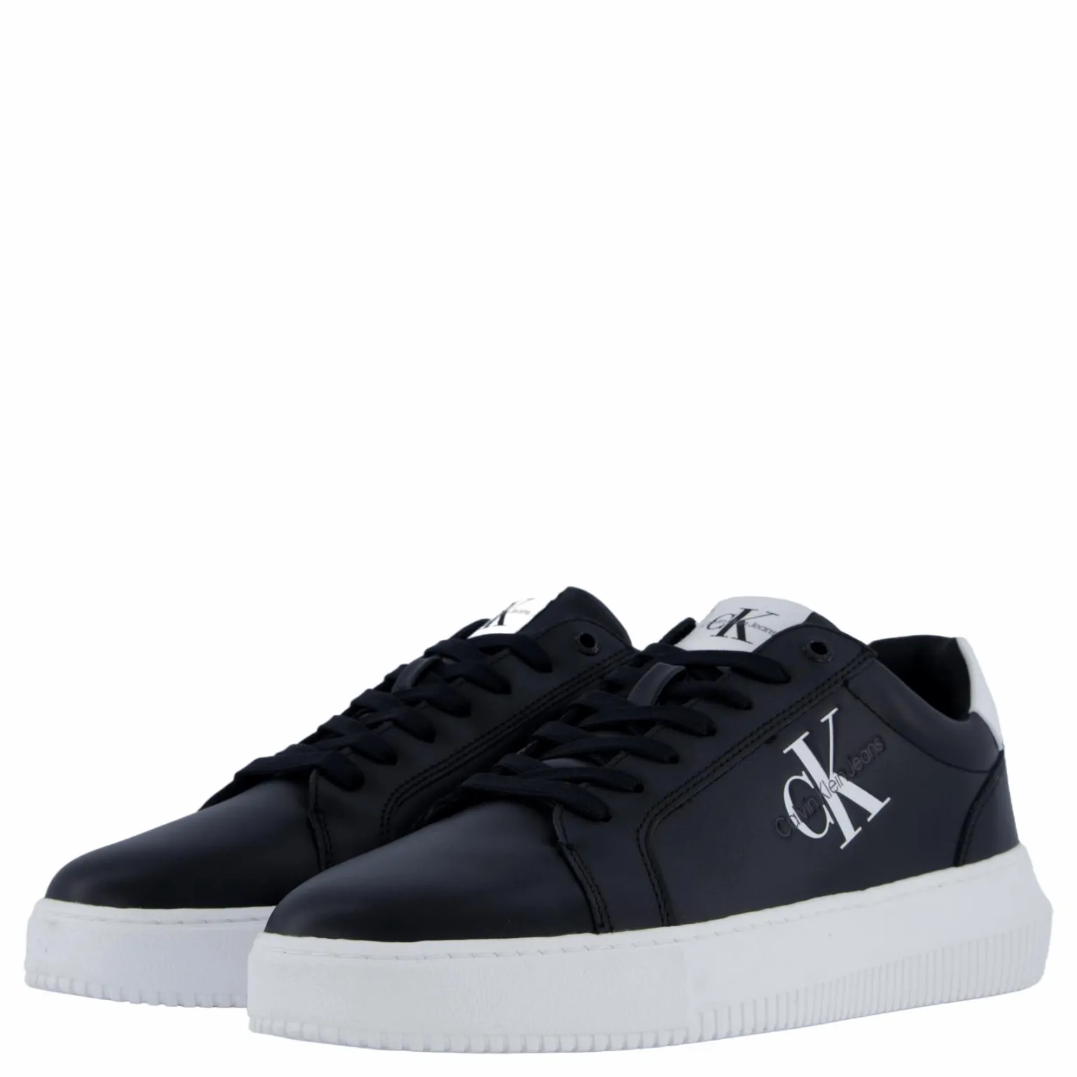 Chunky Cupsole Mono Lth Black/bright White