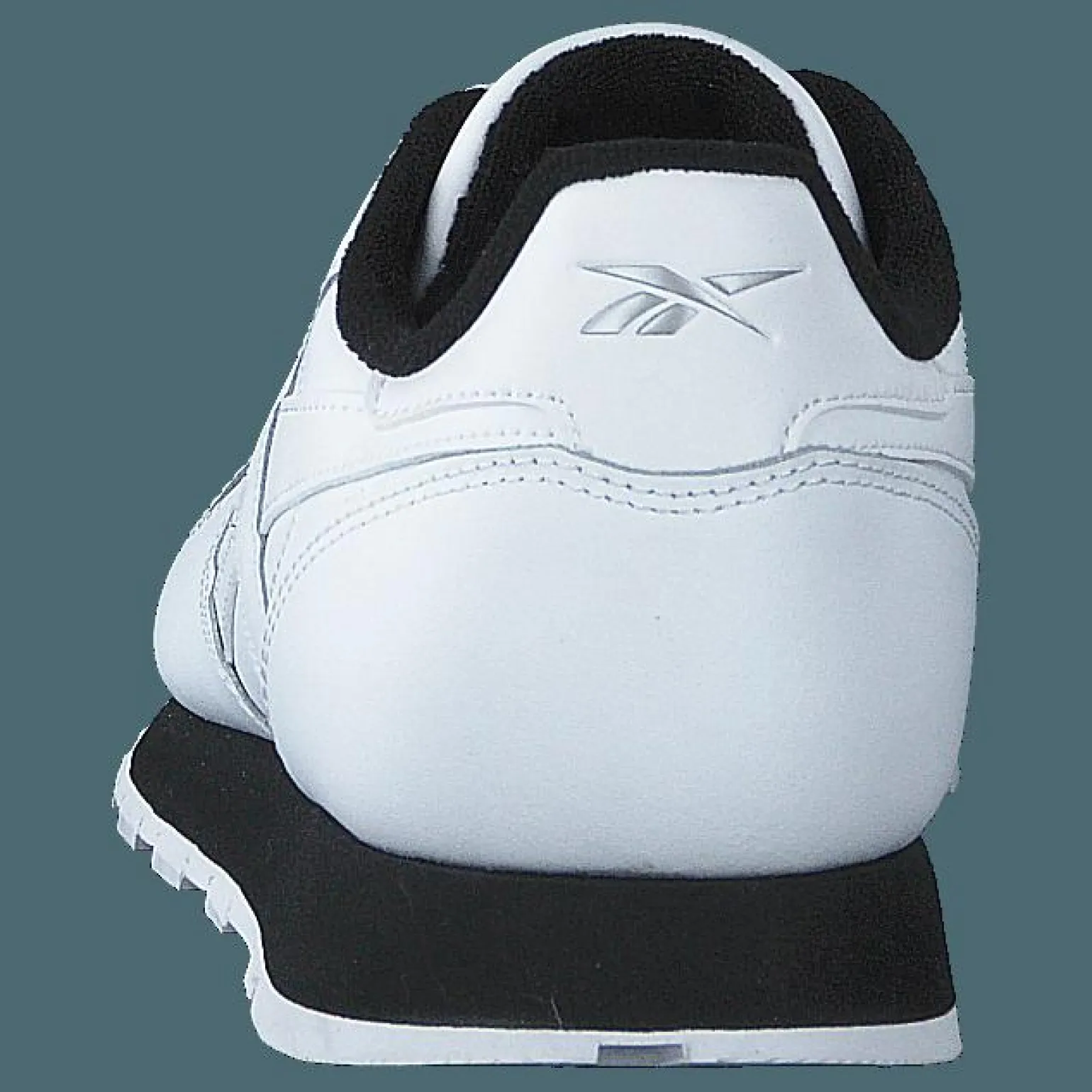 Cl Leather Mu White/black/silvmt