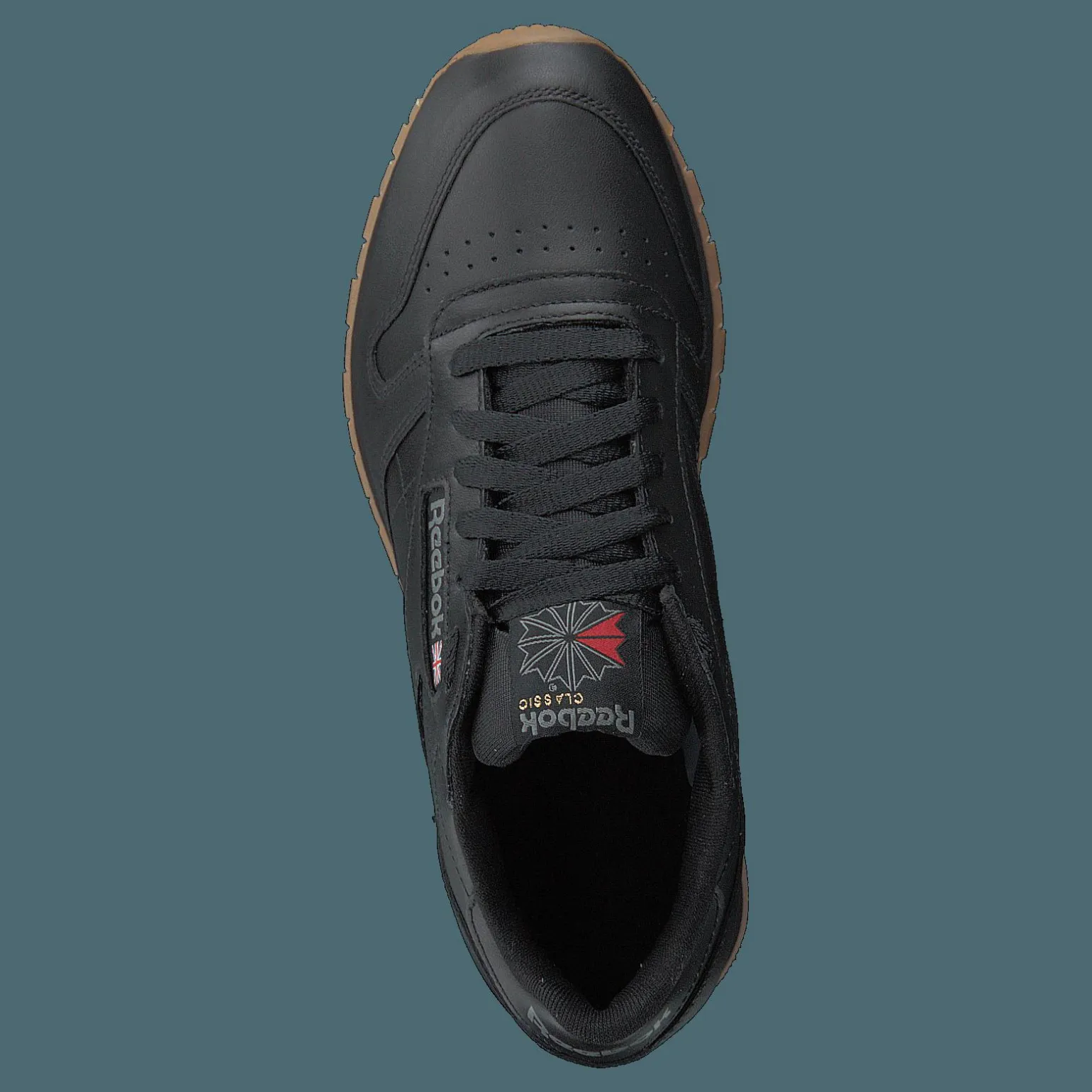 Cl Lthr Black/gum