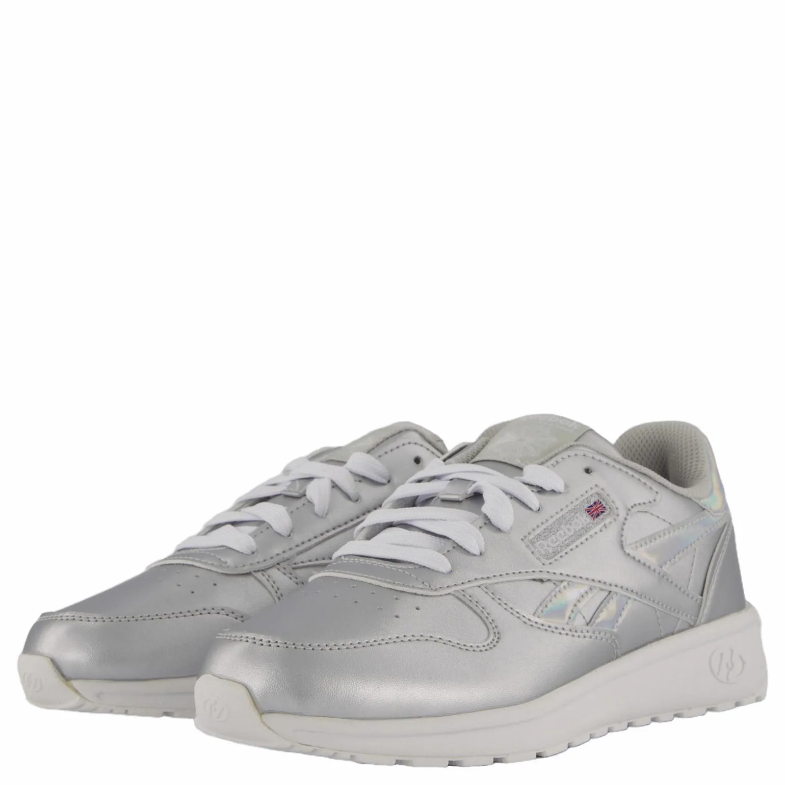 Classic Leather Silver/white