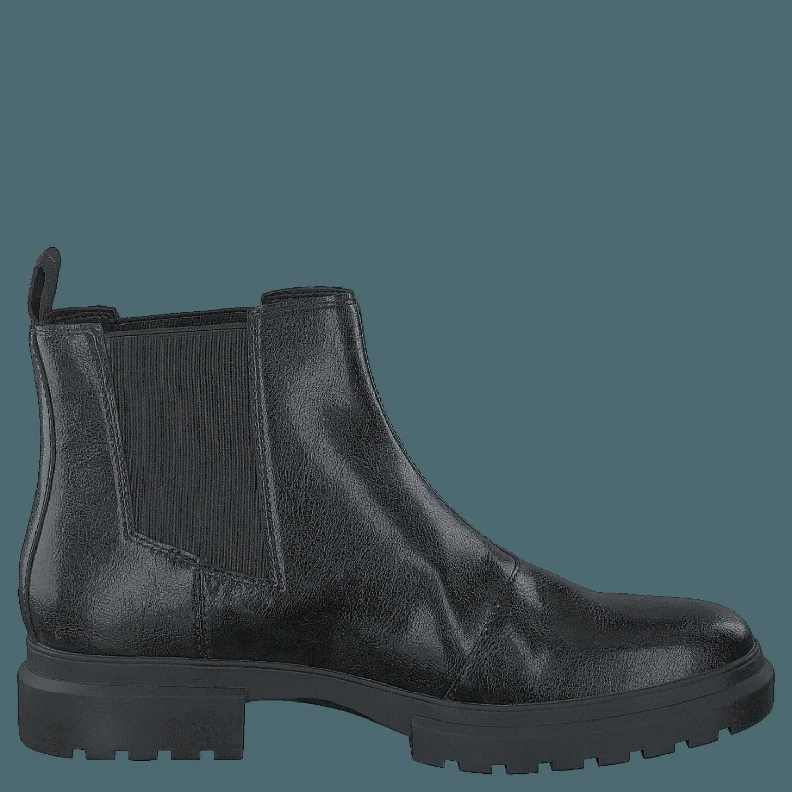 Cleated Chelsea Boot Black