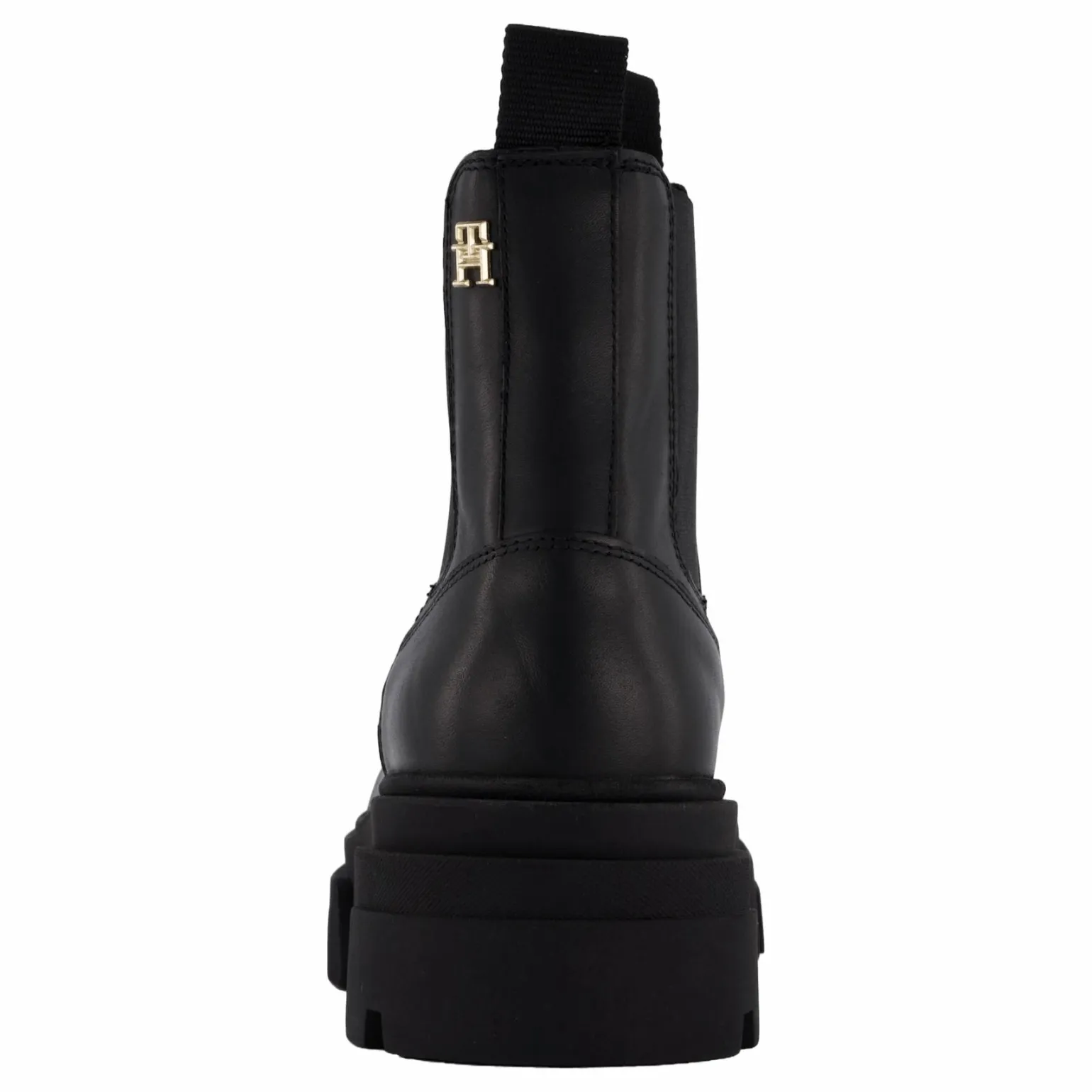 Combat Leather Low Chelsea Black