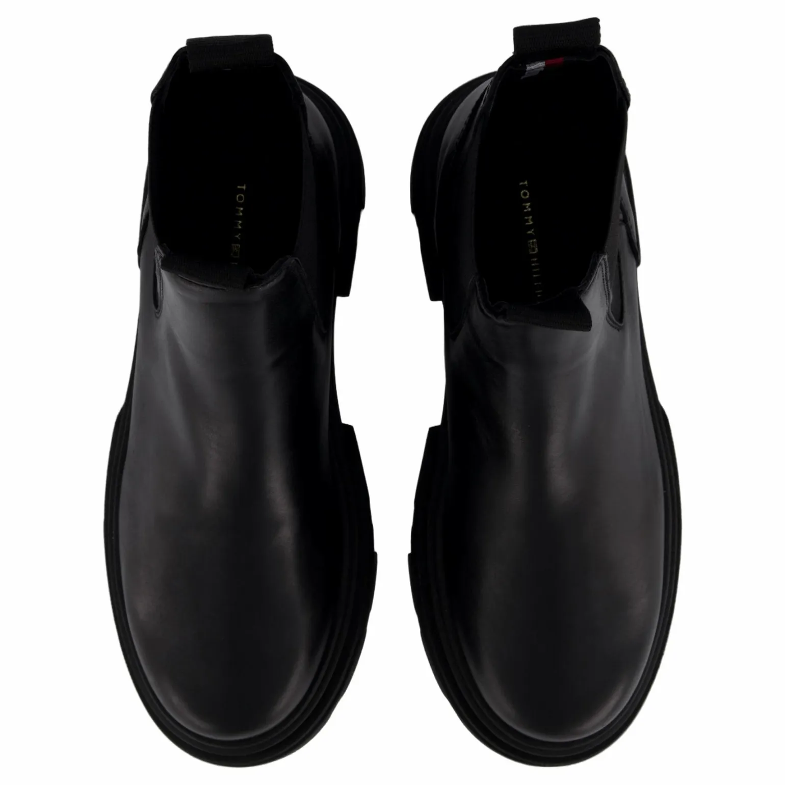 Combat Leather Low Chelsea Black