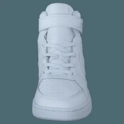 Court Borough Mid 2 Little Kids' Shoes WHITE/WHITE-WHITE