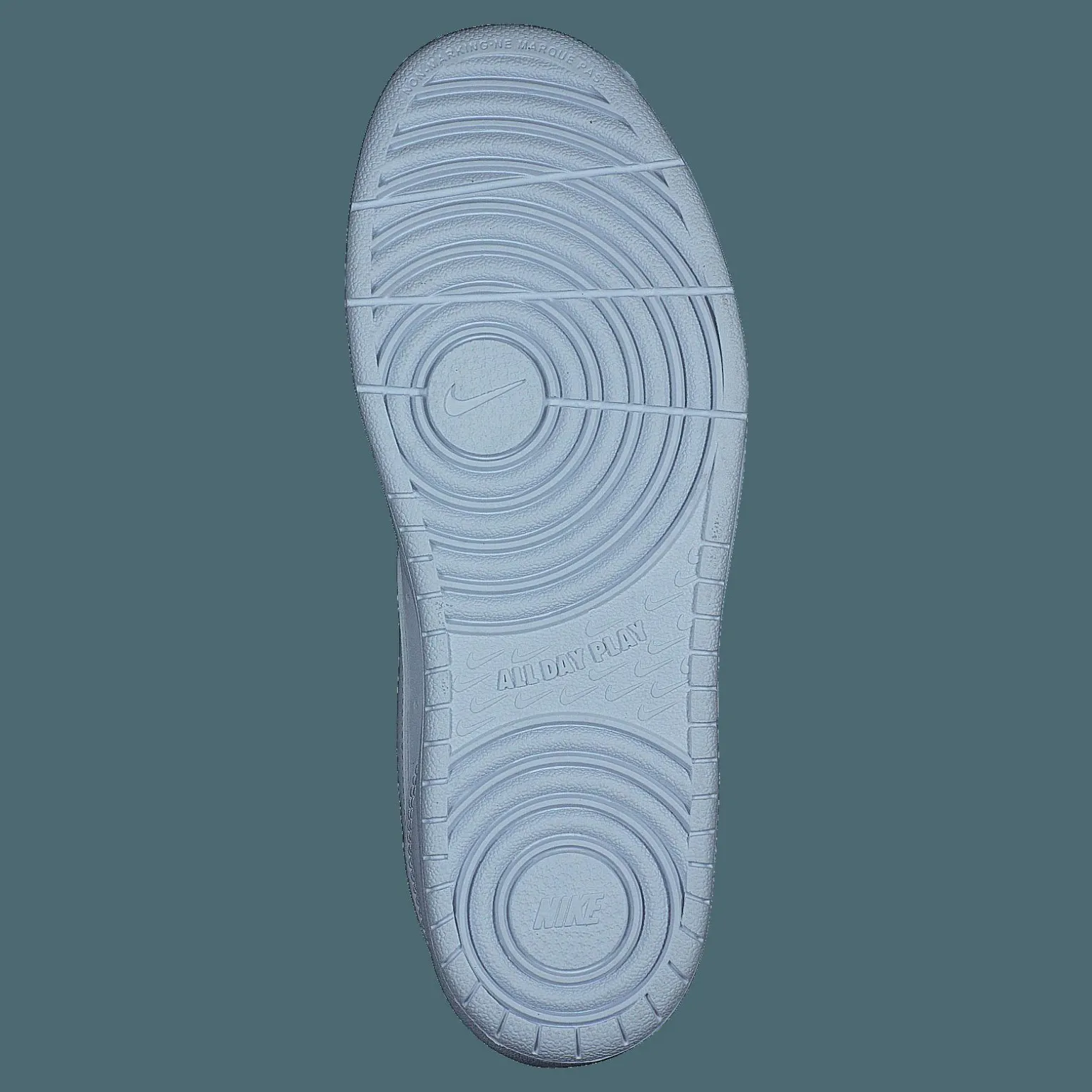 Court Borough Mid 2 Little Kids' Shoes WHITE/WHITE-WHITE