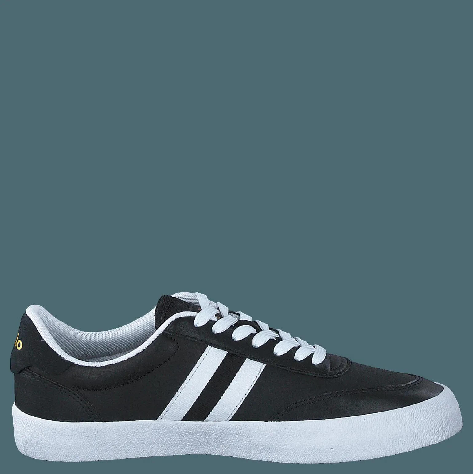 Court Leather Sneaker Black/White