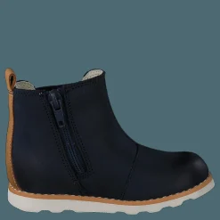 Crown Halo T Navy Leather
