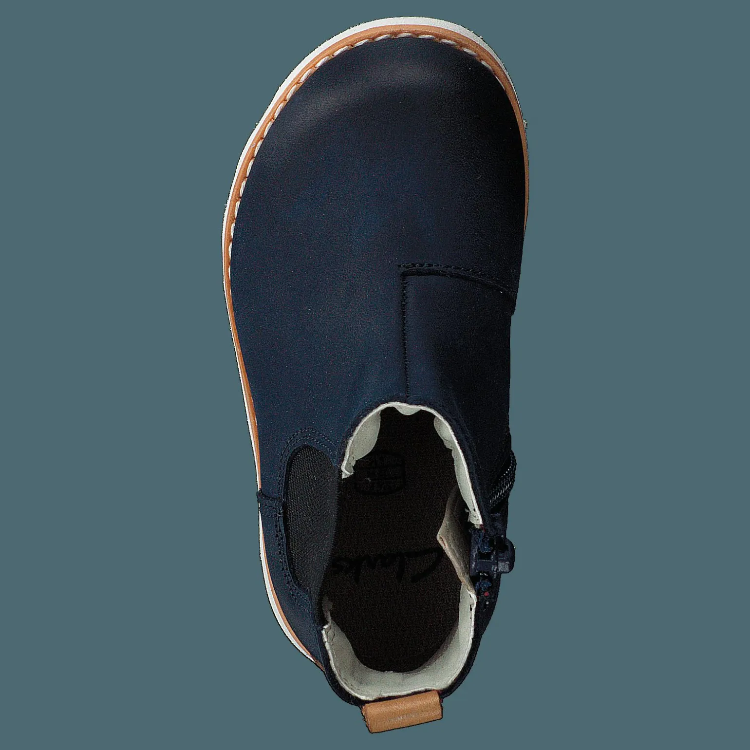 Crown Halo T Navy Leather