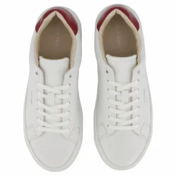 Cupsole Lace Up W/ml Lth Bright White/winery
