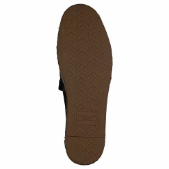 Deconstructed Alpargata Rope Black Suede