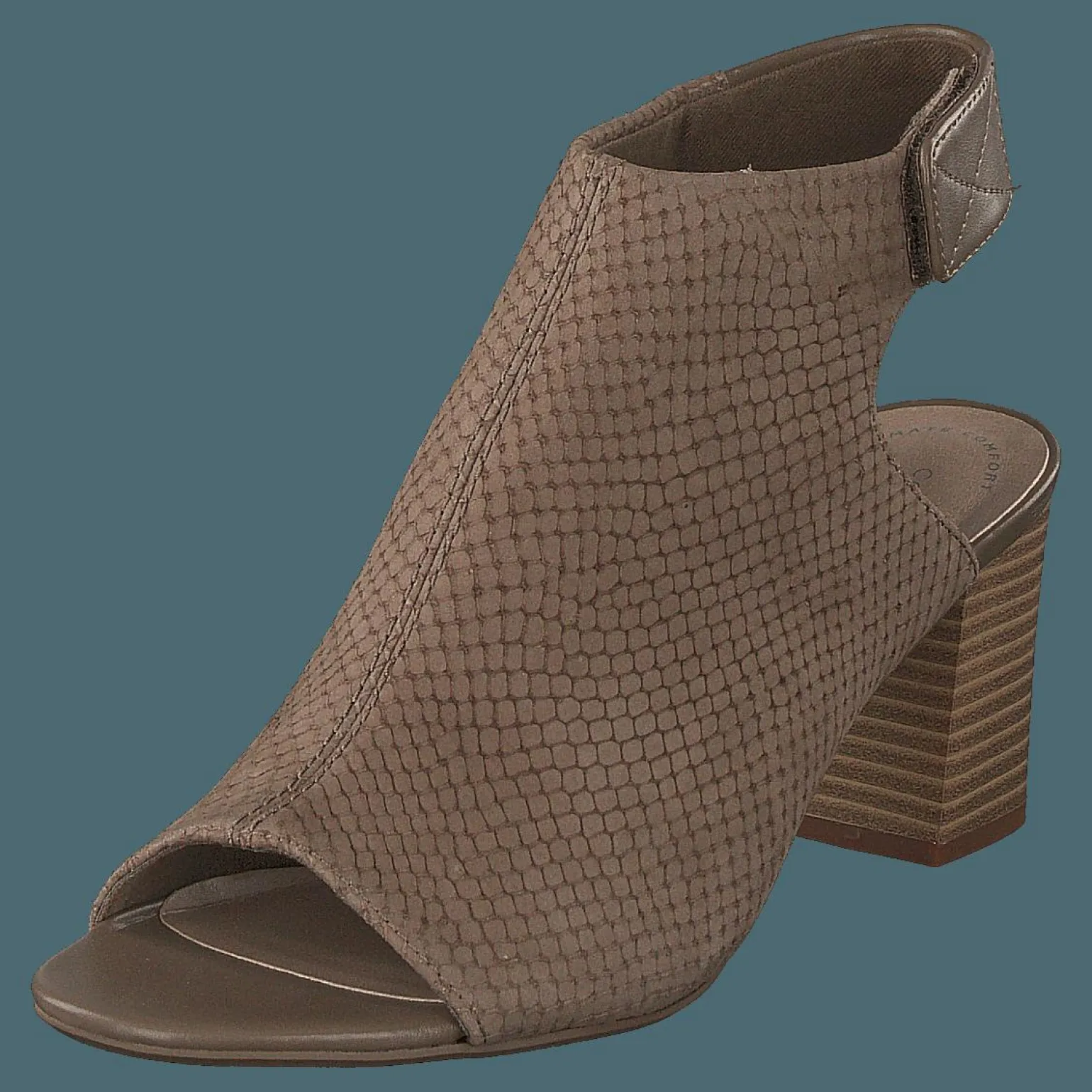 Deva Bell Oliv Interest Nubuck