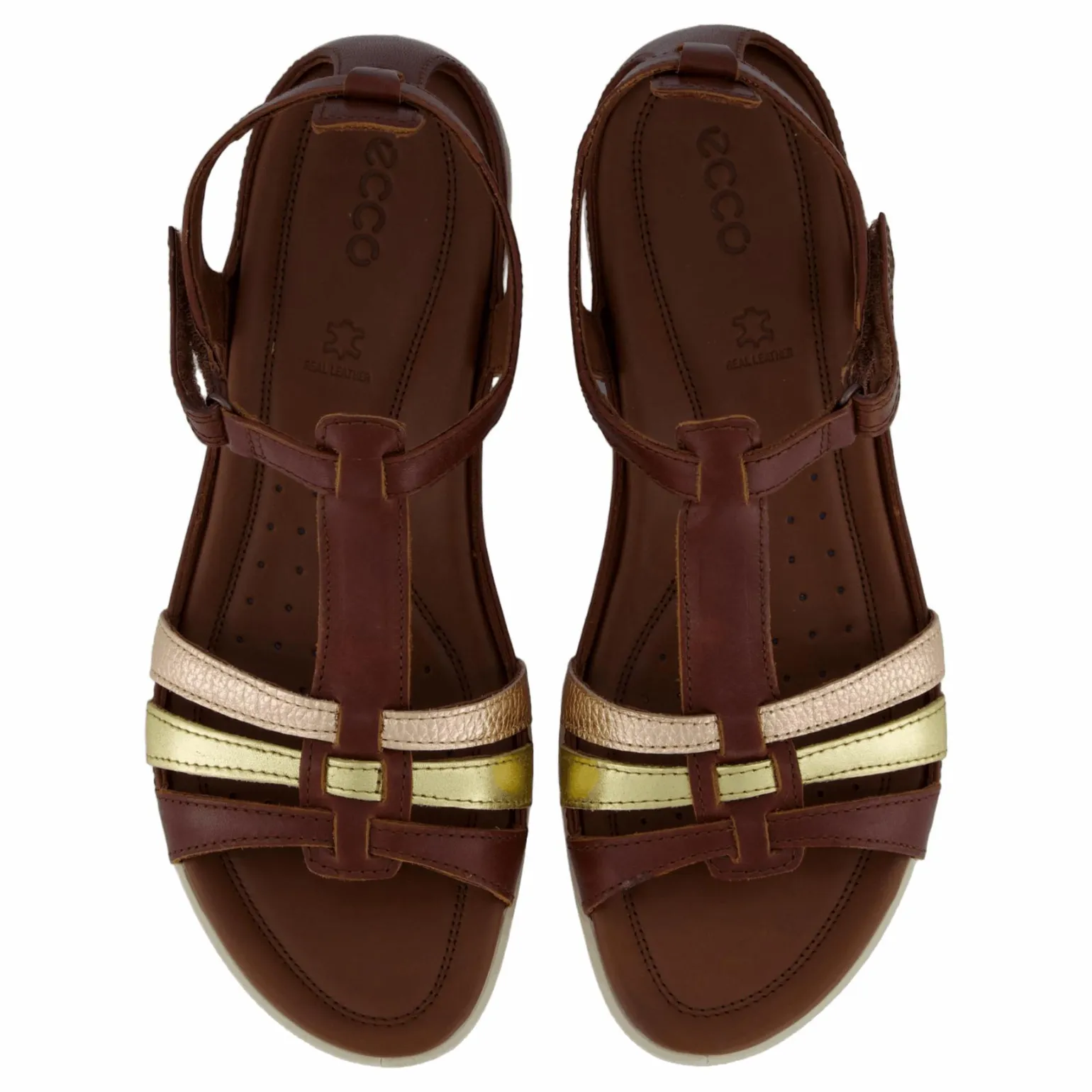 Ecco Flash Mink/gold/hammered Bronze