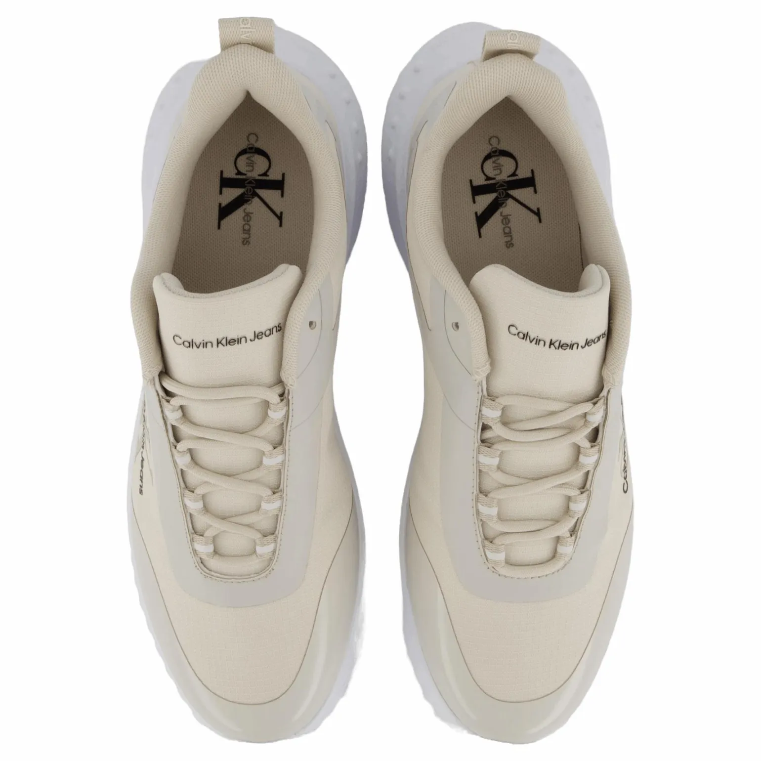 Eva Runner Low Lace Mix Ml Wn Eggshell/creamy White