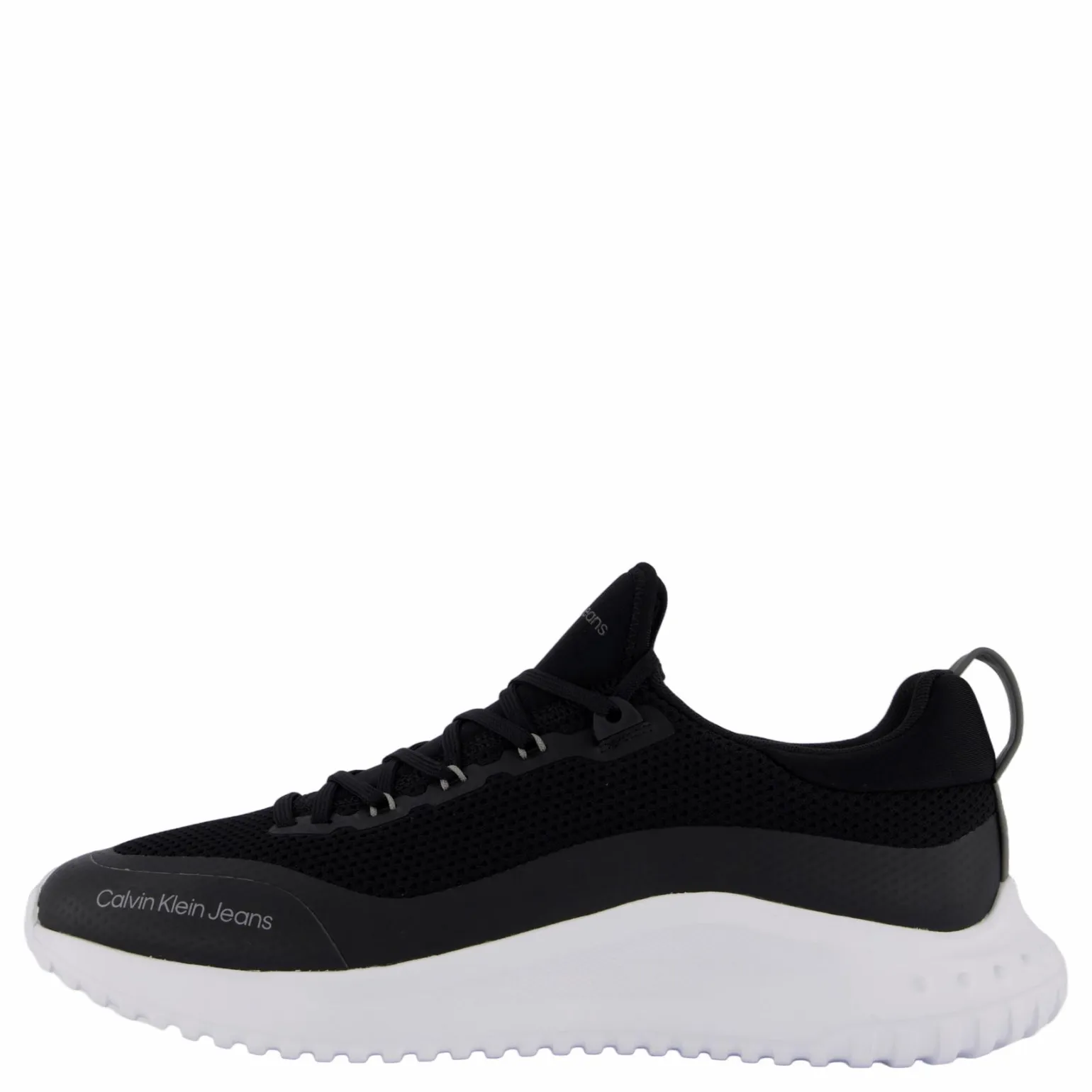 Eva Runner Sock Low Knit Mtr Black/white/ Charcoal Grey
