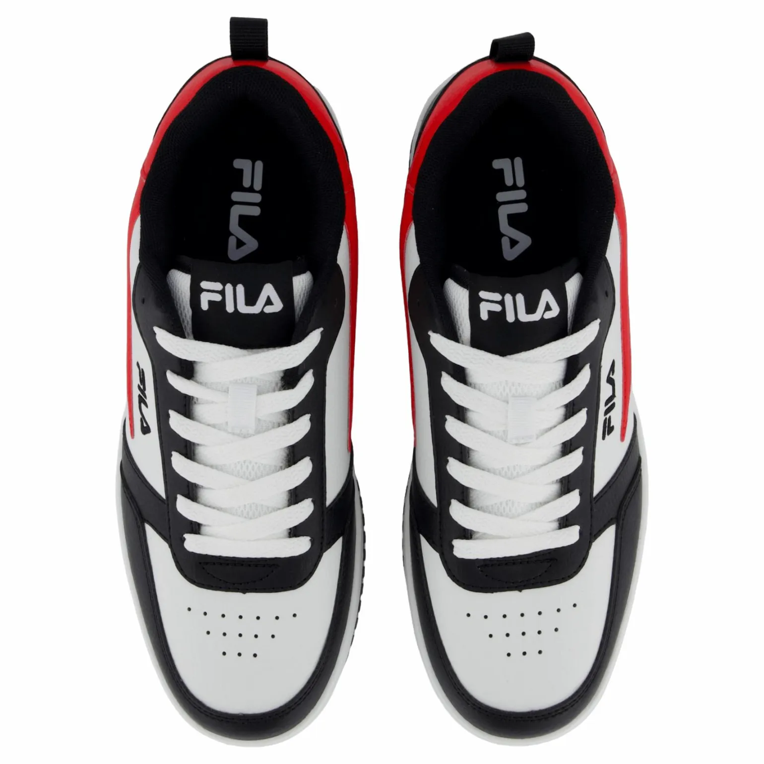 Fila Rega Nf Teens Black-fila Red