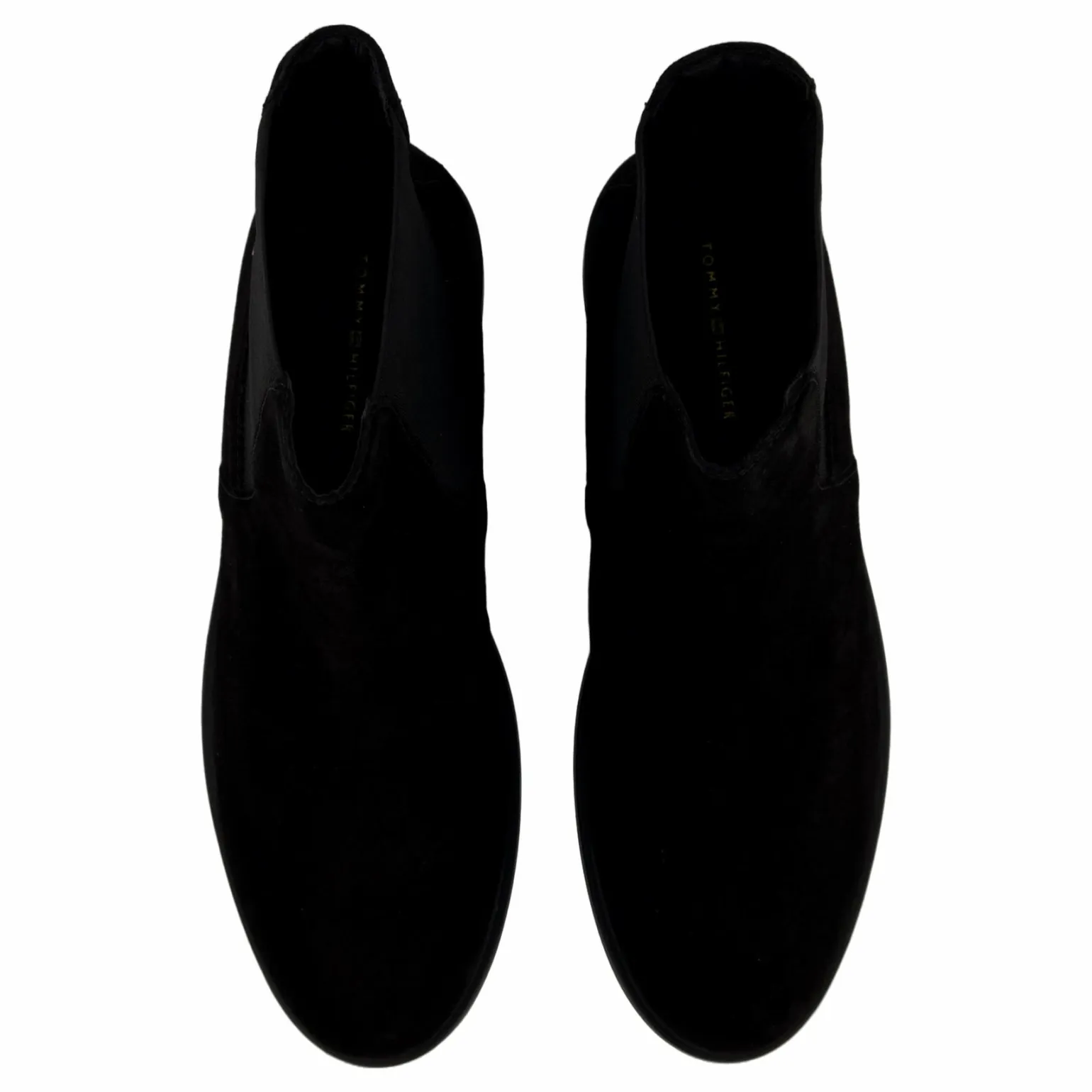Flag Suede Low Chelsea Black