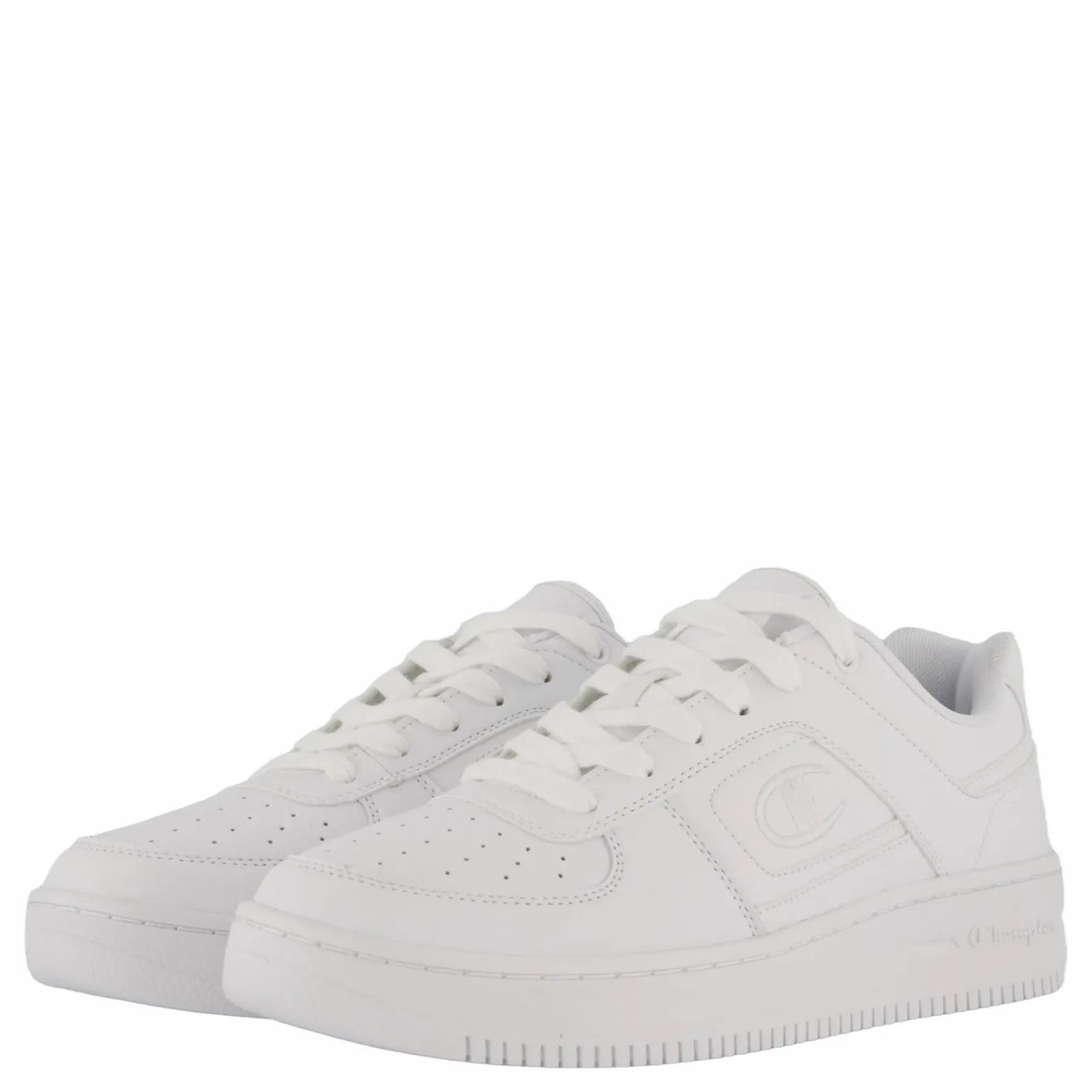 Foul Play Element Low Low Cut Star White