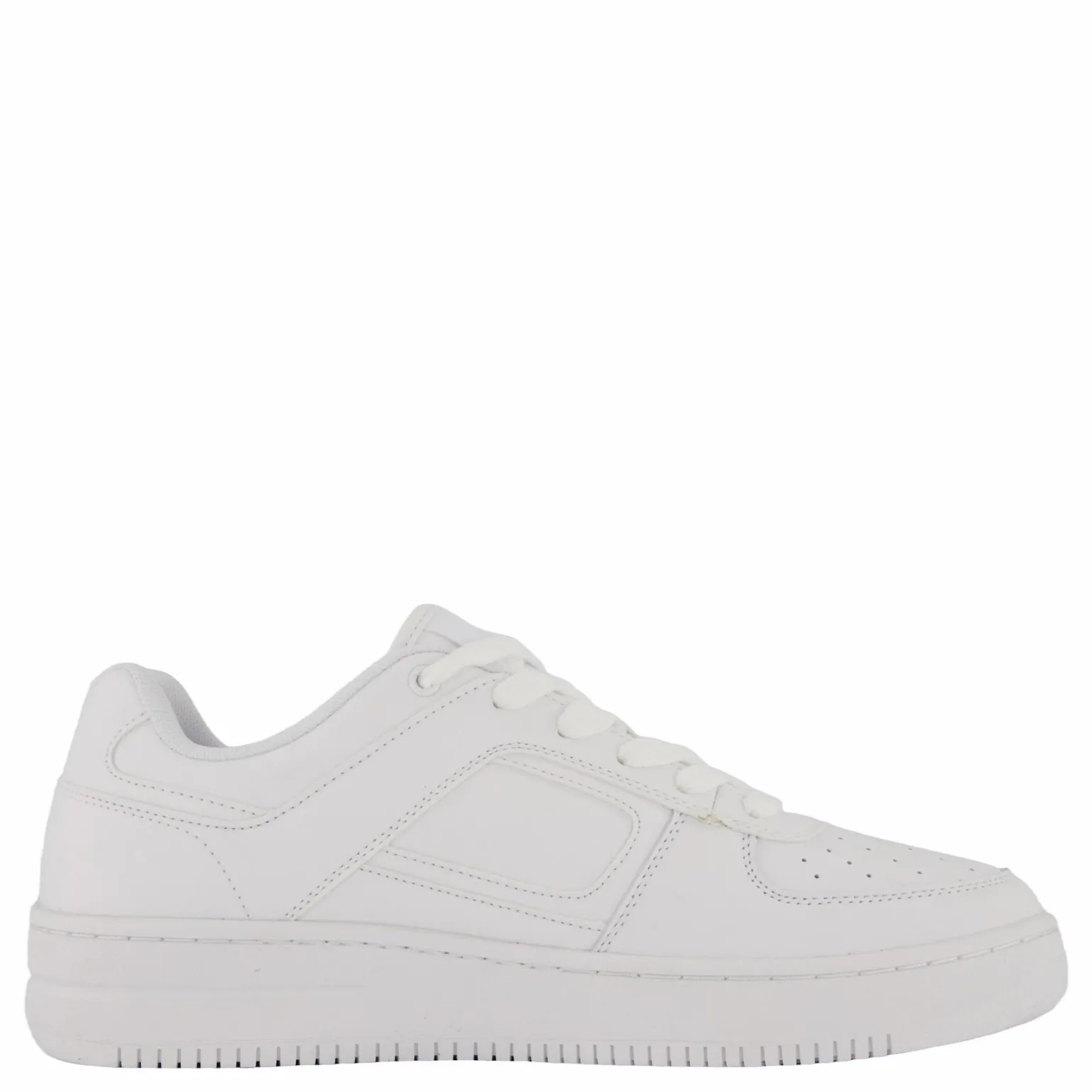 Foul Play Element Low Low Cut Star White