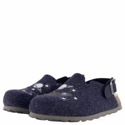 Fussbettpantoffel Blau