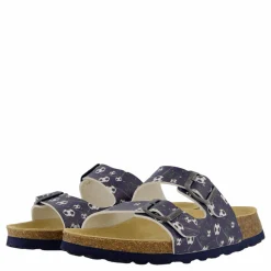 Fussbettpantoffel Blau/mehrfarbig