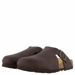 Fussbettpantoffel Braun