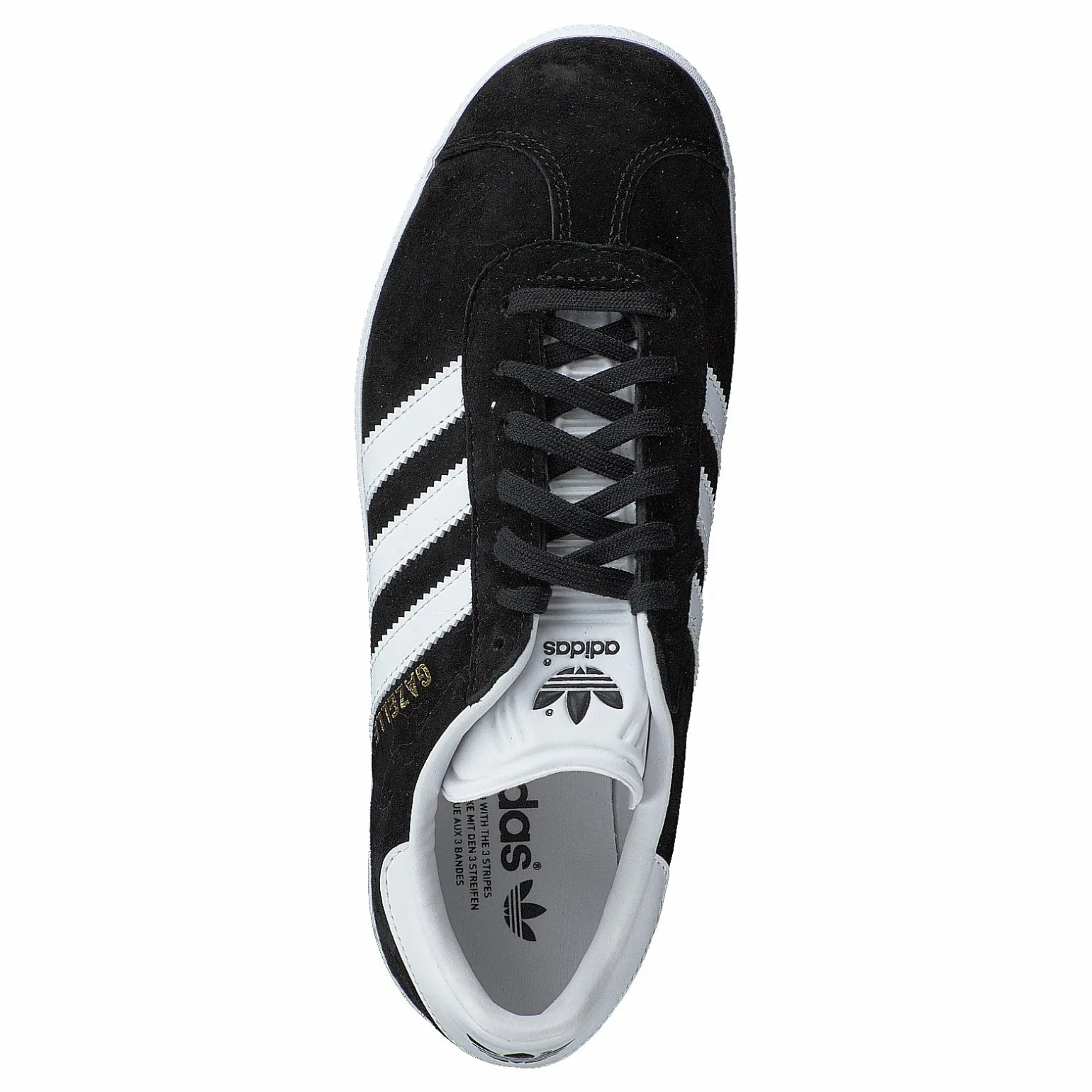 Gazelle Core Black/White/Gold Met.