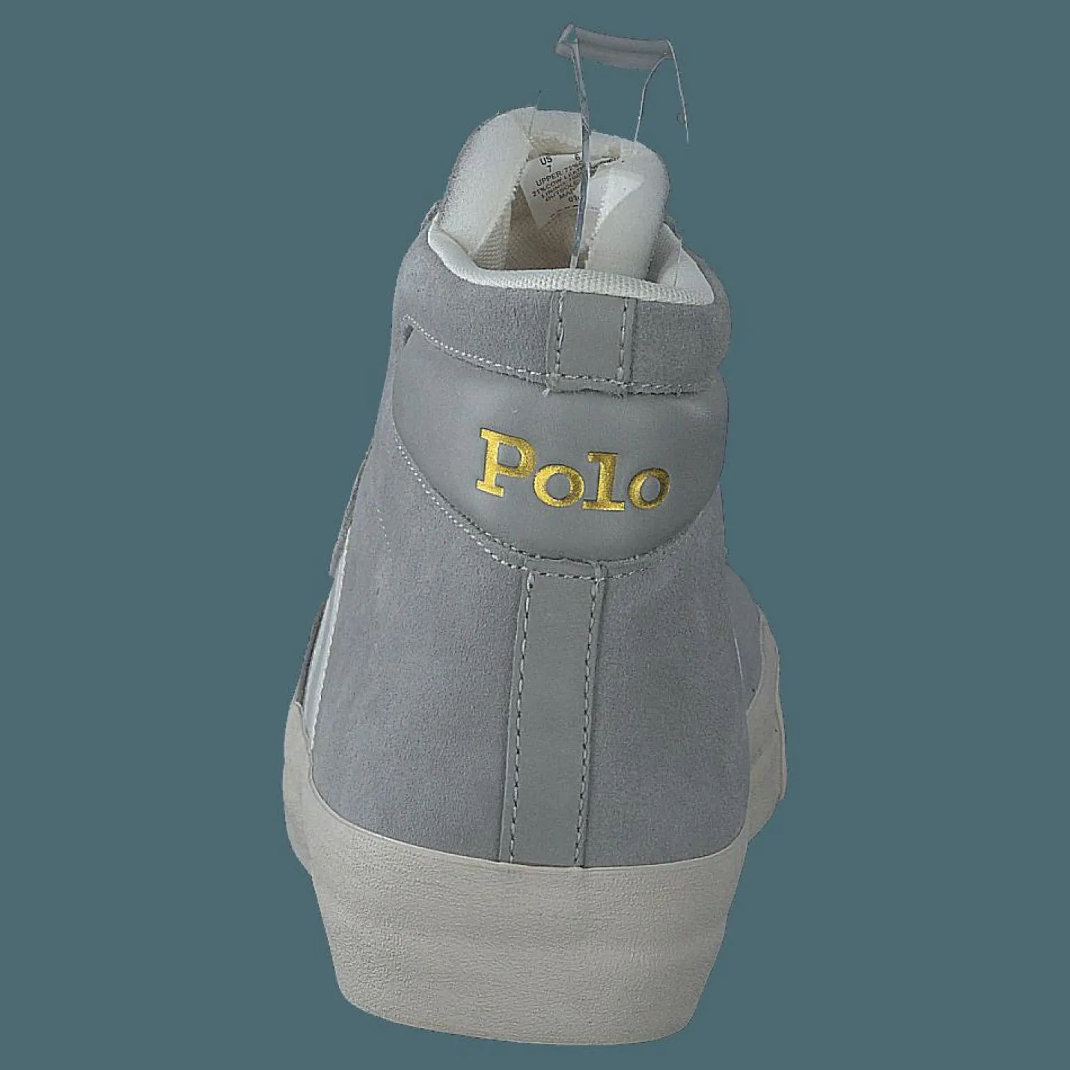 Gervin Mid Suede Sneaker Soft Grey