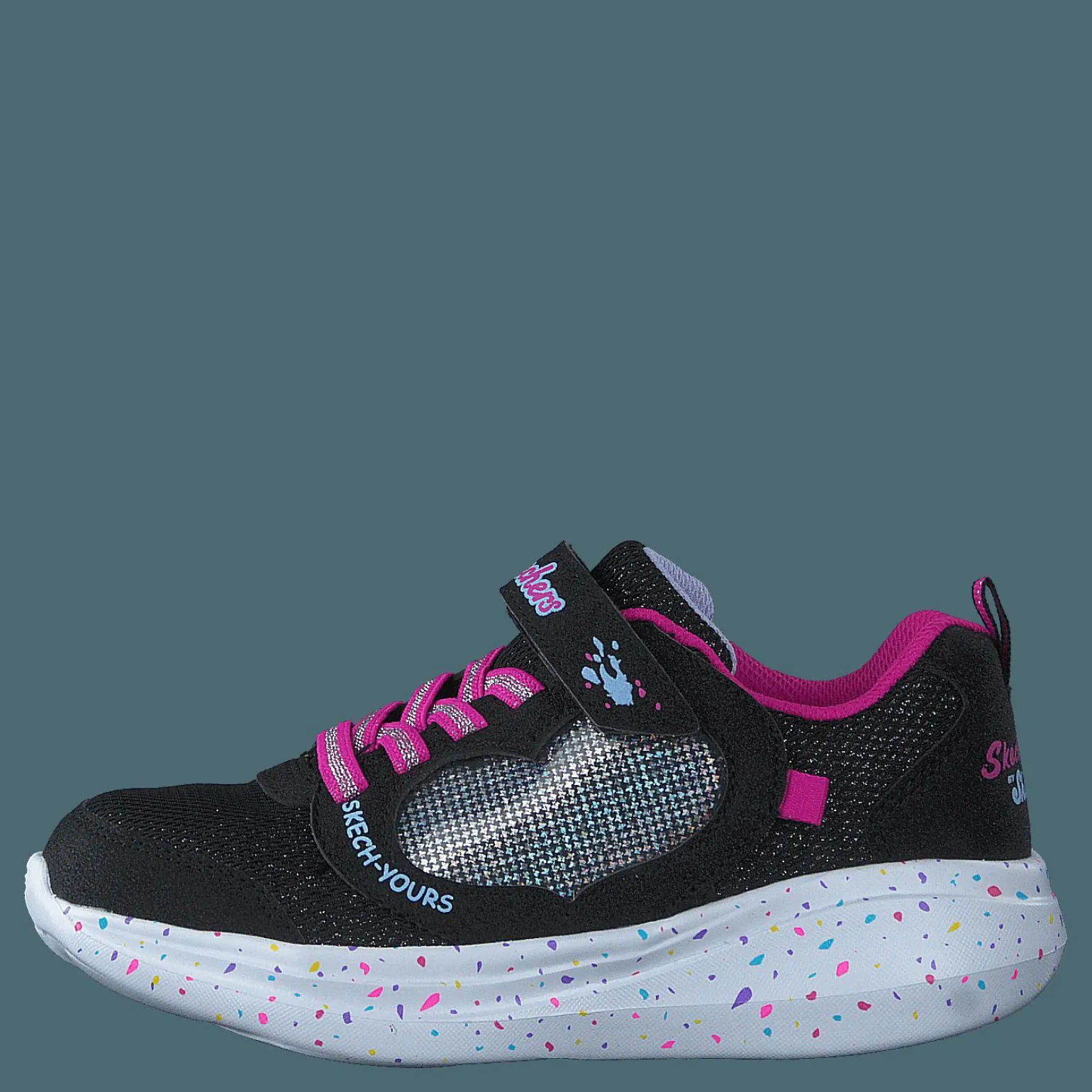 Girls Go Run Fast Blk